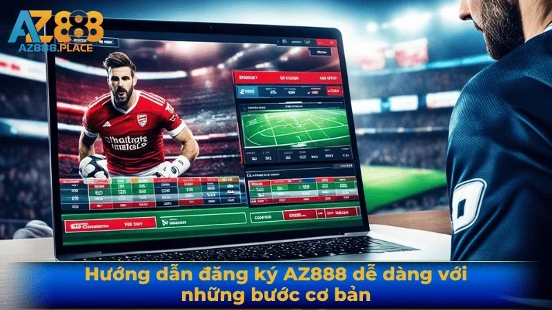 Giao diện biểu mẫu đăng ký thành viên mới tại nhà cái AZ888